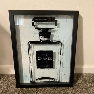 SUPER HOT AND STYLISH CHANEL FRAMED PICTURE